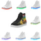 AND THIS, IS THE RAINBOW BRUSH CACTUS. II Light Up Men's Sneakers