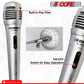5Core XLR Microphone Dynamic Mic Karaoke Singing Studio Mics Handheld