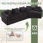 Boucle Sofa 3 Seater for Living Room Oversized Comfy Sofa unique