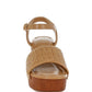 Mazaro Raffia Chunky Sandals