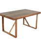 High-quality Acacia Wood Outdoor Table and Chair Set, Suitable for