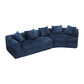 Boucle Sofa 3 Seater for Living Room Oversized Comfy Sofa unique
