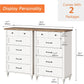 Mid Century 10 Drawer Dresser and TV Stand