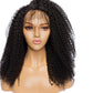 13x4 Afro Kinky Curly Lace Front Human Hair Wigs