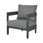 High-Quality Outdoor Seating Set with Thick Cushions for Ultimate