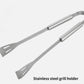 3 PCS Stainless Steel BBQ Grill Utensils Set