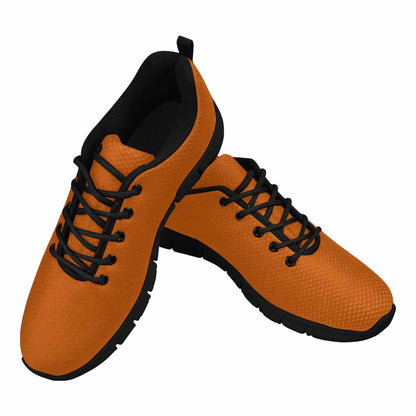 Sneakers For Men, Burnt Orange Running Shoes