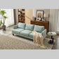 Fabric 3 Seater Couch With 2 USB, Comfortable Sectional Couches And