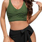 Women Twist High Waist Bikini Swimsuit
