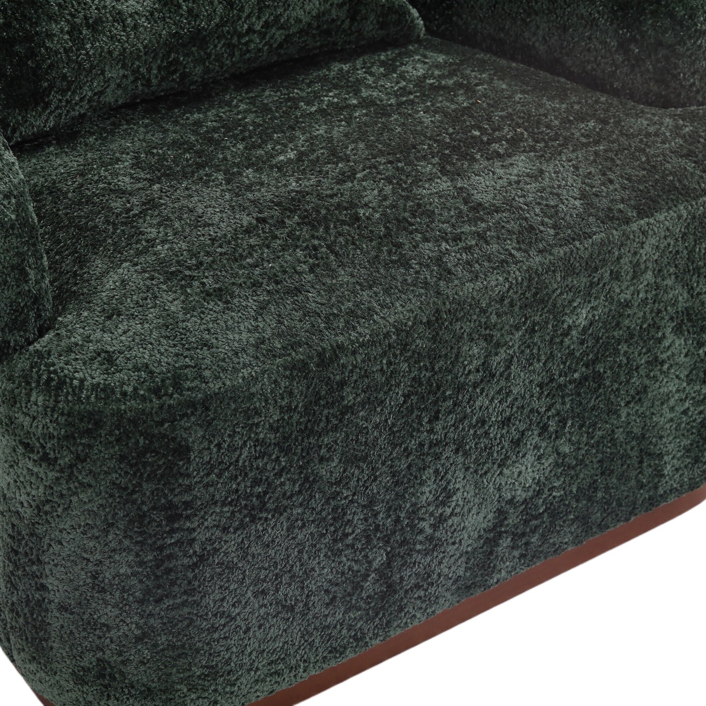 Swivel Barrel Chair, Comfy Round Accent Sofa Chair for Living Room,