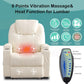 Power Recliner Chair with Heat and Massage for Adults - Home Theater