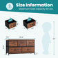 Dresser for Bedroom with 5 Drawers and Organizers