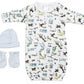 Boys' 3 Piece Layette Set
