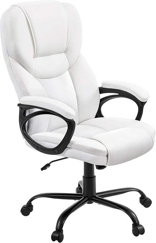 High Back Executive Chair Faux Leather Managerial Chair Ergonomic Task