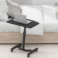 Height Adjustable Mobile Laptop Stand Desk Rolling Cart, Height