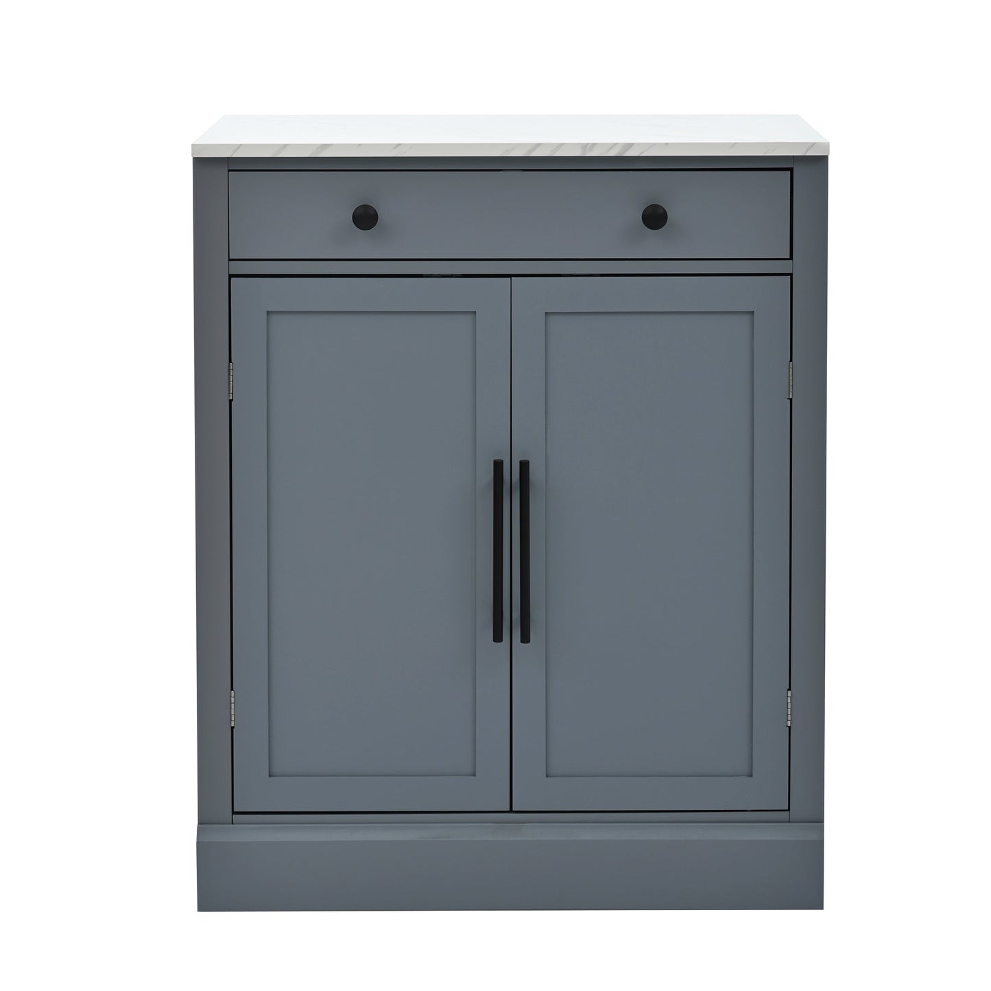Modern Freestanding Kitchen Pantry,Buffet Food Storage, Coffee Bar