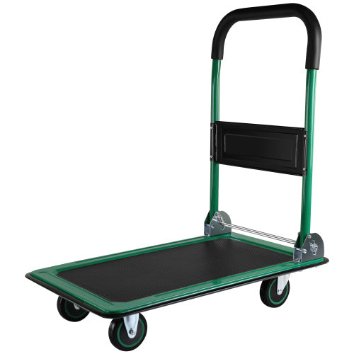 Mobile Platform Trolley Home Large Foldable Cart Cart Cart 330 Lb