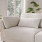124'' Modular Sectional Sofa with Storage Console and Movable