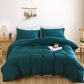 3Piece Solid Color Soft Duvet Cover Set