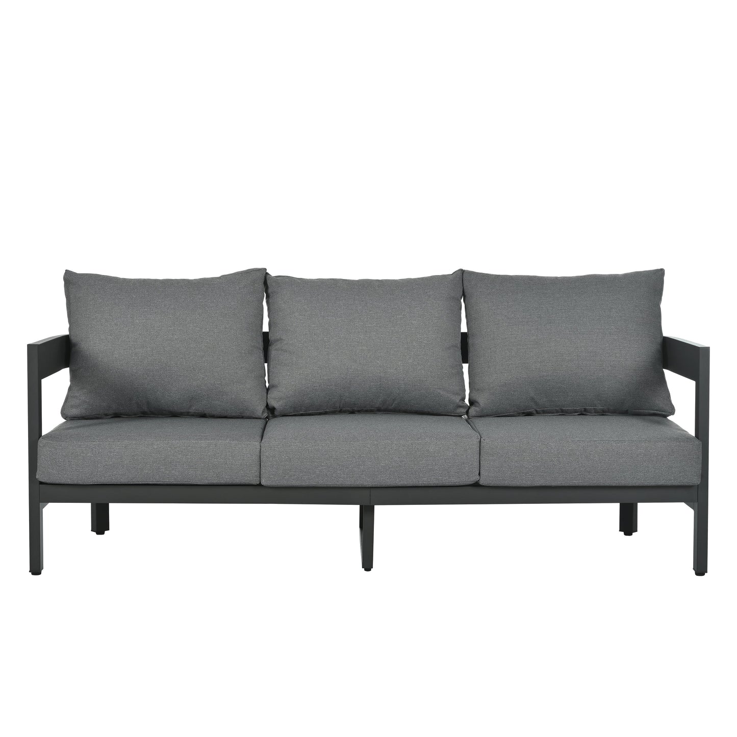 High-Quality Outdoor Seating Set with Thick Cushions for Ultimate