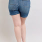 Judy Blue Full Size High Rise Denim Shorts Plus Size