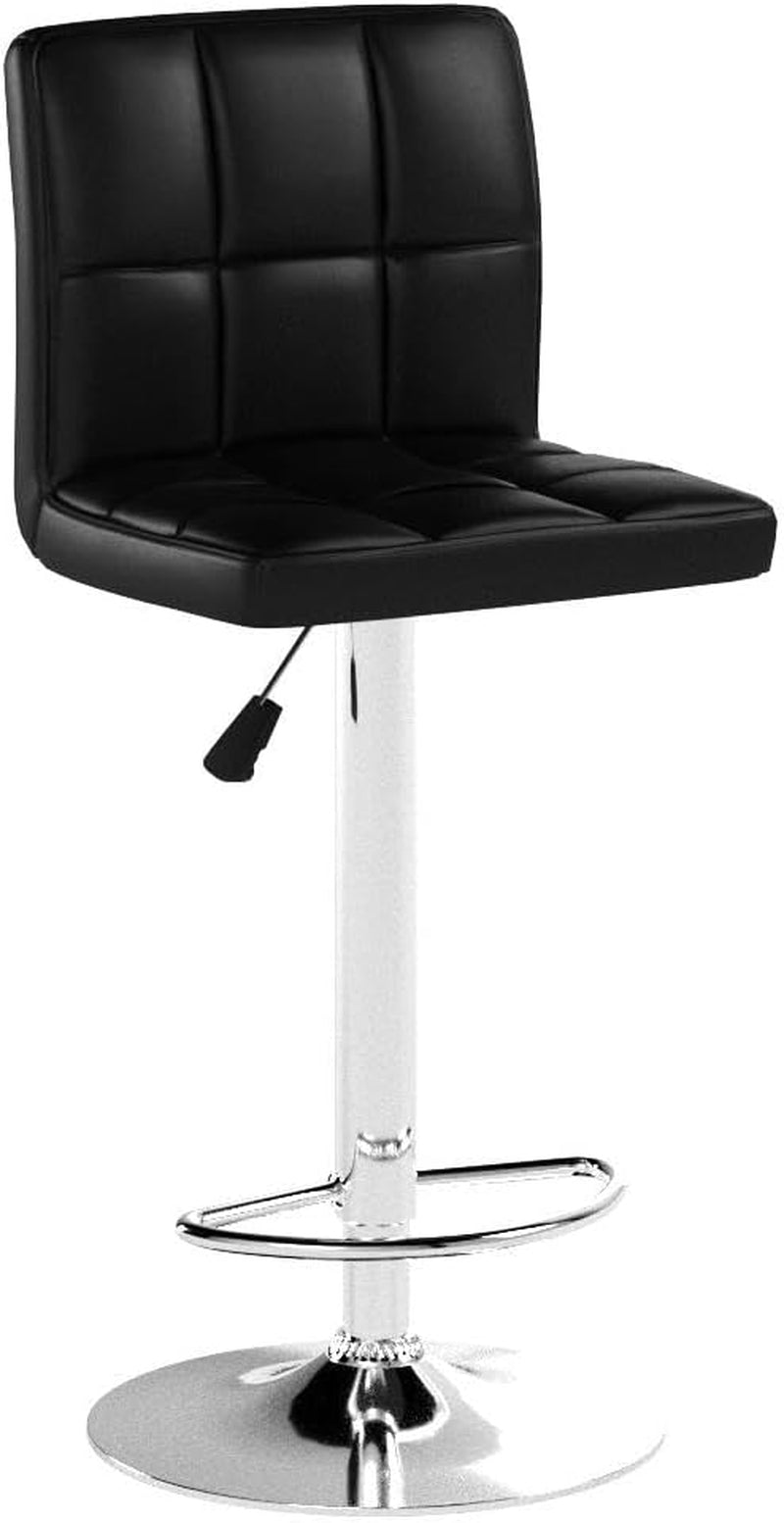 Bar Stools Modern Pu Leather Swivel Adjustable Hydraulic Bar Stool