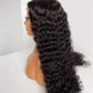 180% Density Full 4x4 Transparent Lace Front Deep Wave Human Hair Wigs