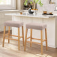 Stool Covers Rectangle - 2 Pack Stretch Waterproof Saddle Seat Cover