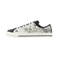 MAP AND SOME ILLUSTRATIONS Low Top Action Leather Men's Shoes