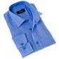 Sky Blue Luxury Men's Tailor Fit Button Up European Made Linen Shirts