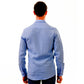 Sky Blue Luxury Men's Tailor Fit Button Up European Made Linen Shirts