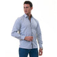 Gray inside Floral Men's  Slim Fit Designer Dress Shirt - Tailored