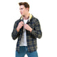European Wool Luxury Zippered With Hoodie Sweater Jacket Warm Winter