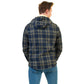 European Wool Luxury Zippered With Hoodie Sweater Jacket Warm Winter