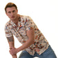 Colorful Palm Trees European Made & Designed Hawaiian Summer Shirts