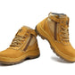 ROCKROOSTER Cortez Tan 6 Inch Zip-sided Steel toecap Leather Work