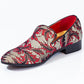 Premium Multicolor Textured Loafers for men designer slip on casual /