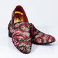 Premium Multicolor Textured Loafers for men designer slip on casual /