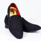 Premium Black Loafers for men designer slip on casual / dress shoes –