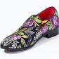 Premium Black Multicolor Loafers for men designer slip on casual /