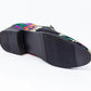 Premium Black Multicolor Floral Loafers for men designer slip on