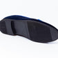 Premium Blue Loafers for men designer slip on casual / dress shoes –