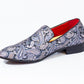 Premium Multicolor Floral Loafers for men designer slip on casual /