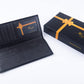 Black Genuine leather wallet for men – Long Size Slim Luxury Purse