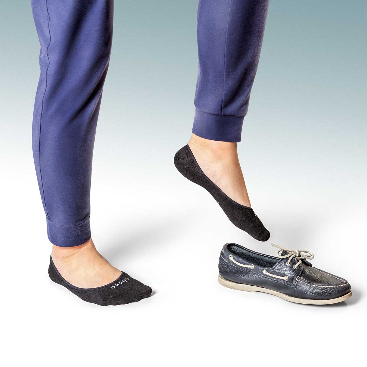 Active Extra Low-cut No Show Socks | BLACK
