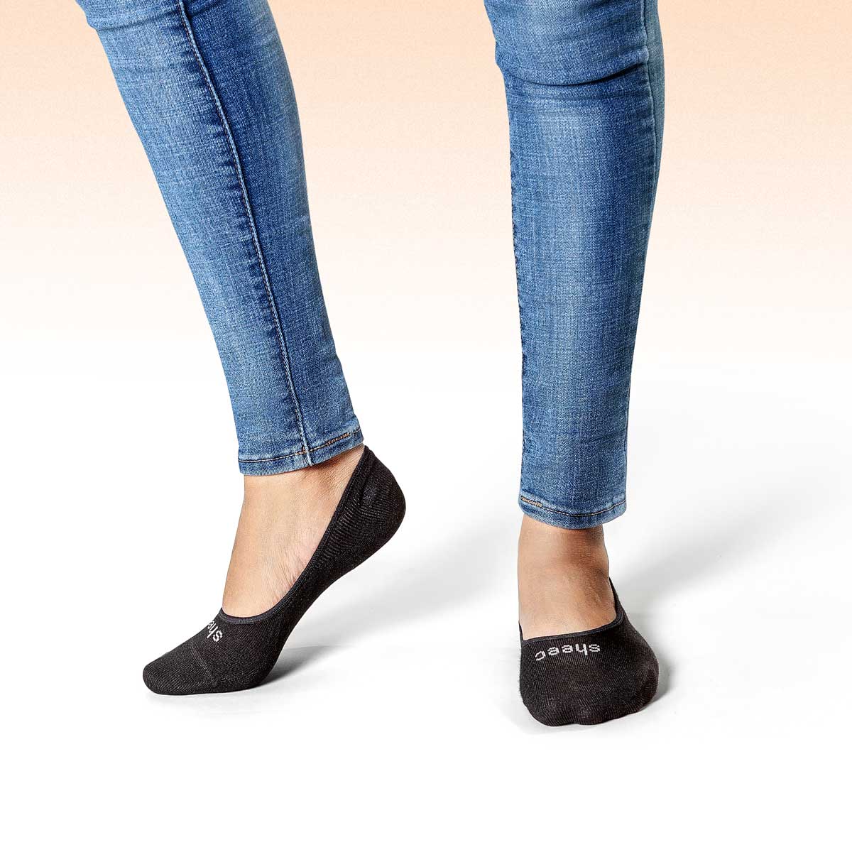 Active Extra Low-cut No Show Socks | BLACK