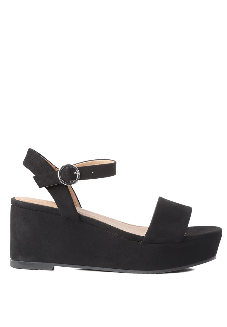 Ankle Strap Wedge Sandals