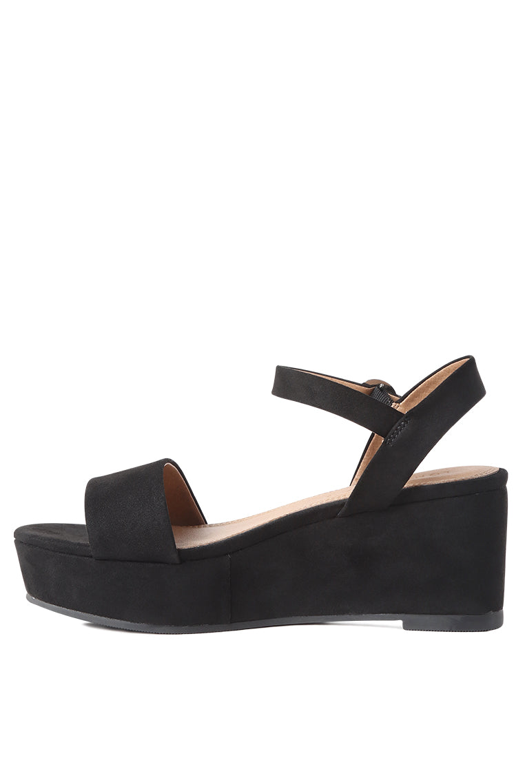 Ankle Strap Wedge Sandals