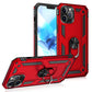 Tech Armor Ring Stand Grip Case with Metal Plate for iPhone 12 /