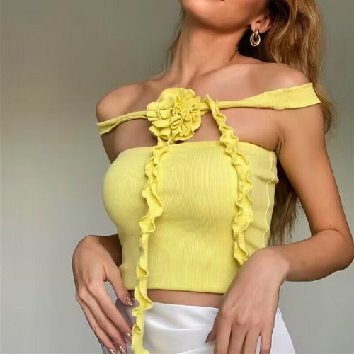 Sexy Ribbed Knit Tube Tops in 8 Summer Colors